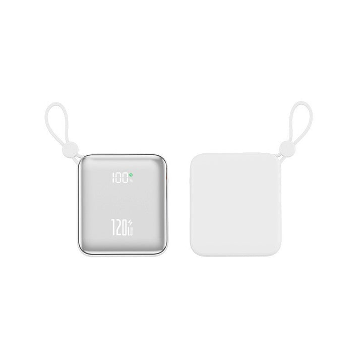Compact power bank with state-of-the-art quick charging function and digital display Stornfield