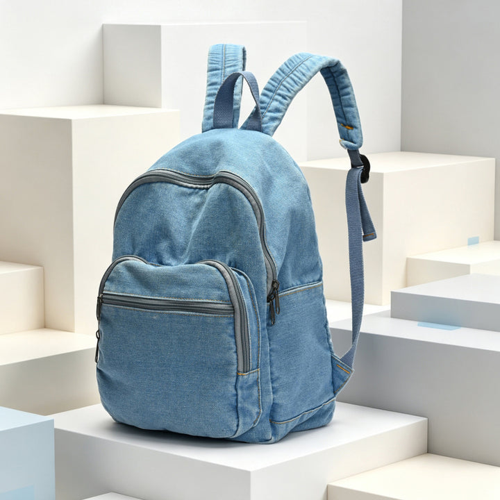 Casual Denim Backpack Stornfield
