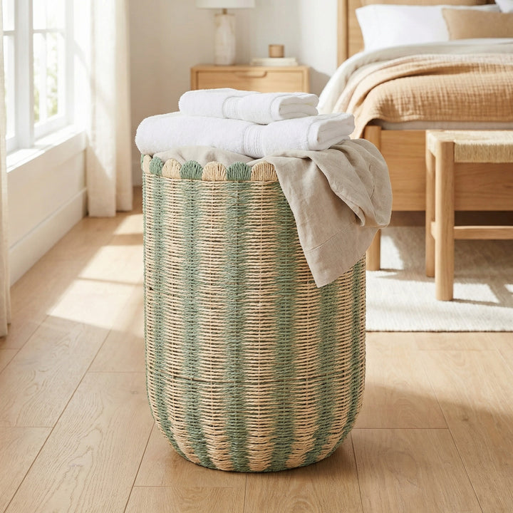 Decorative Woven Floor Basket Stornfield