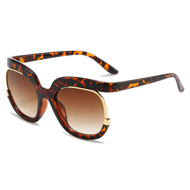 Women Oversized Sunglasses with Elegant Tortoise Design Stornfield