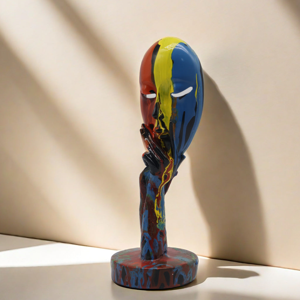 Artful decoration in the form of a thoughtful figure Stornfield