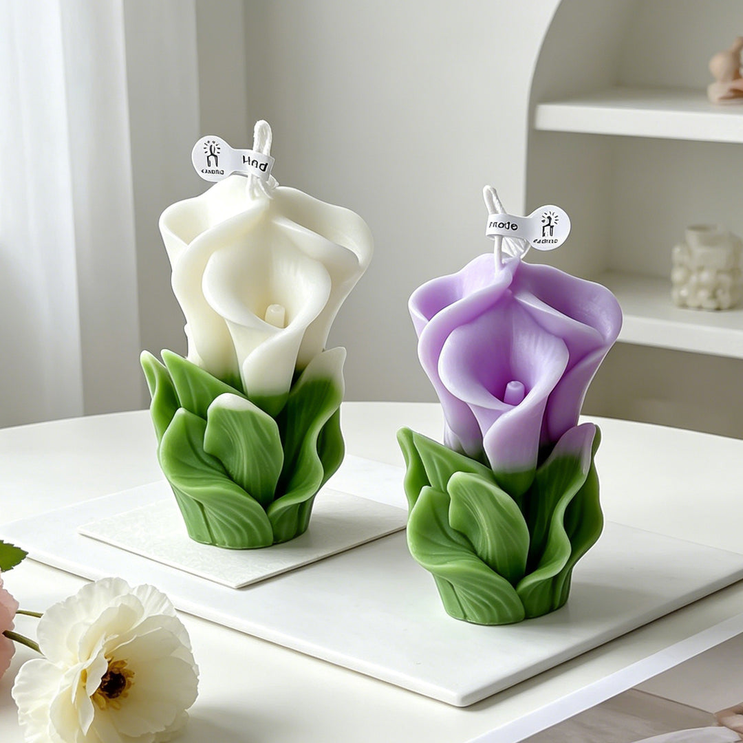 Calla Lily Decorative Candle