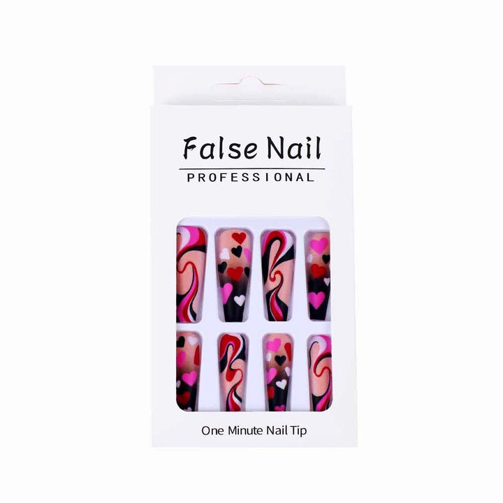 Creative Heart Pattern Art Nails Stornfield