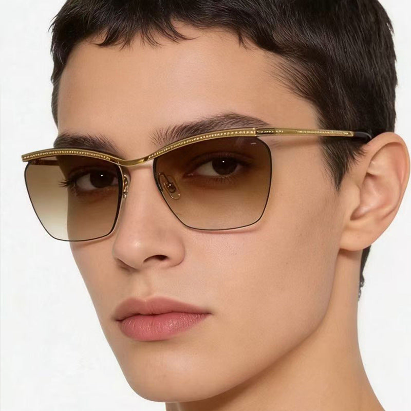 Women's Fashion Sunglasses with Delicate Frame and Gentle Gradient Stornfield