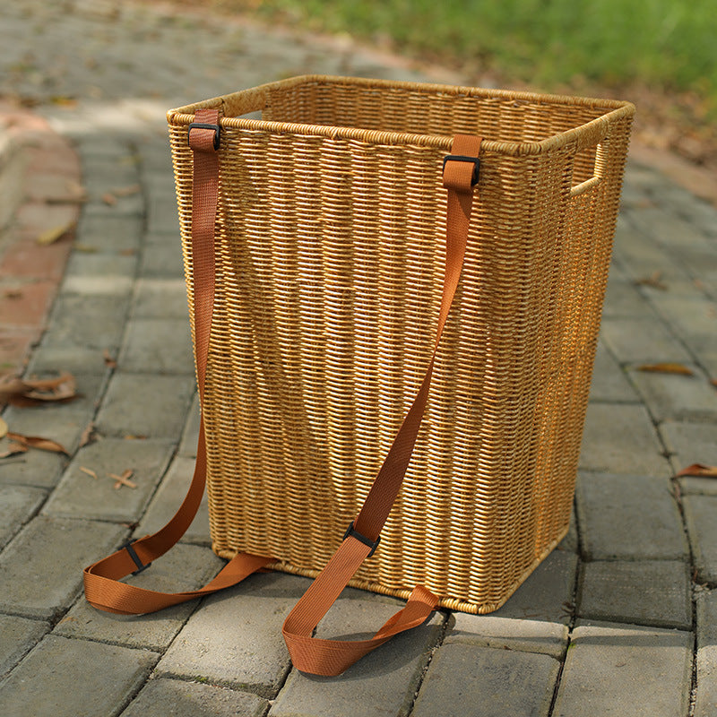 Handcrafted Woven Laundry Hamper Stornfield
