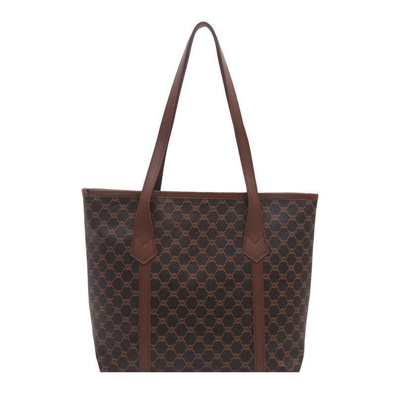 Elegant Geometric Patterned Tote Bag