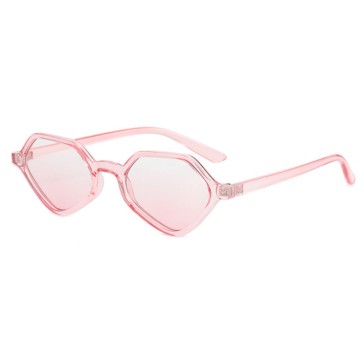 Women's Geometric Design Sunglasses with Mirrored Lenses Stornfield