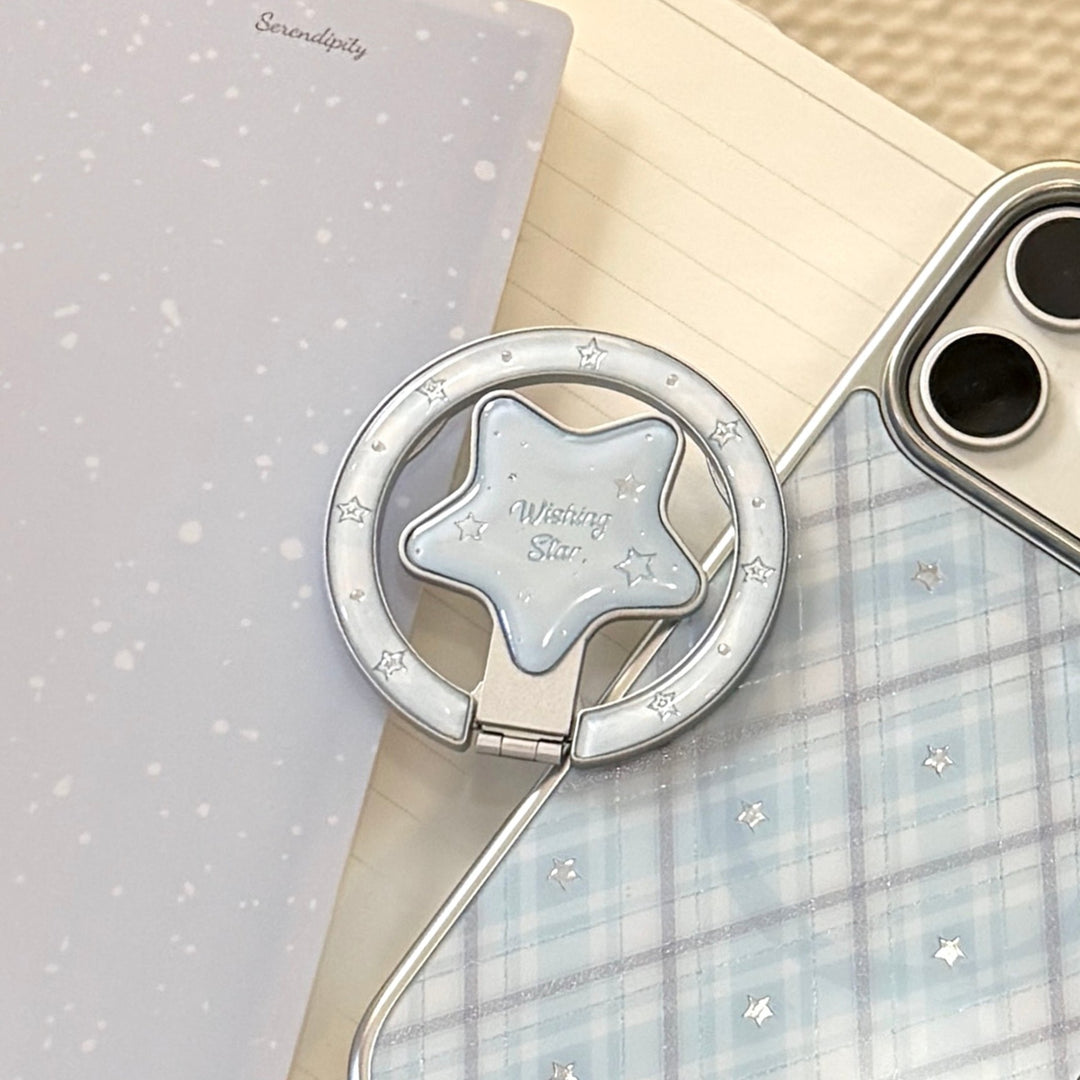 Playful smartphone finger holder in star design Stornfield