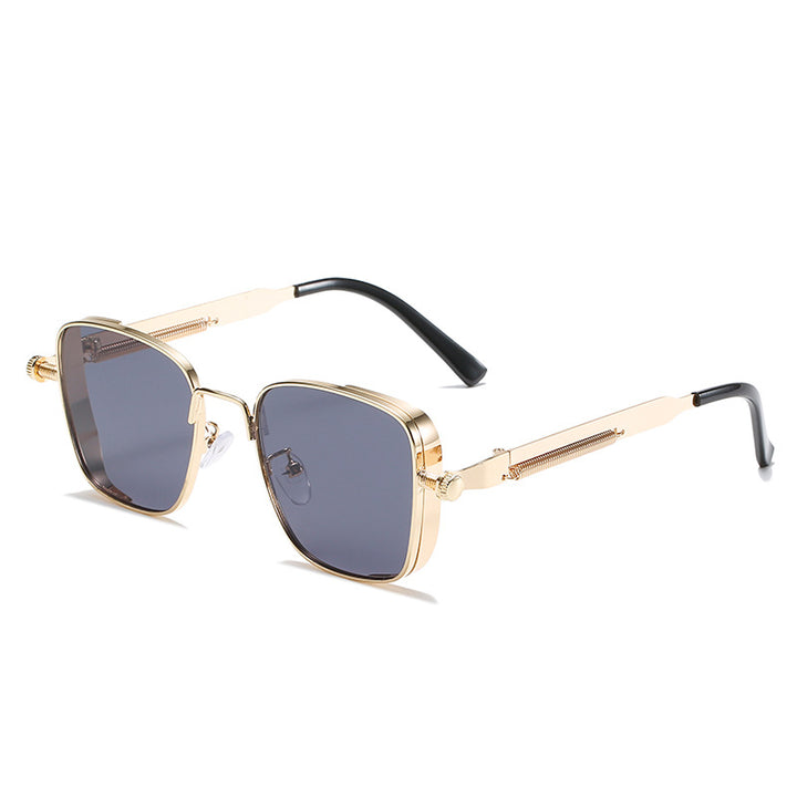 Women's modernist sunglasses in elegant metal frame Stornfield