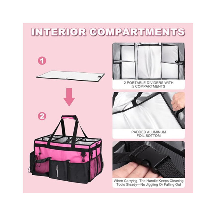 Practical storage bag with compartments Stornfield