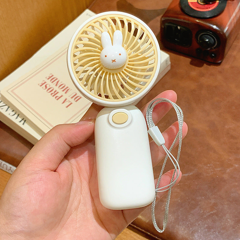 Portable Mini Fan with Cute Rabbit Design Stornfield