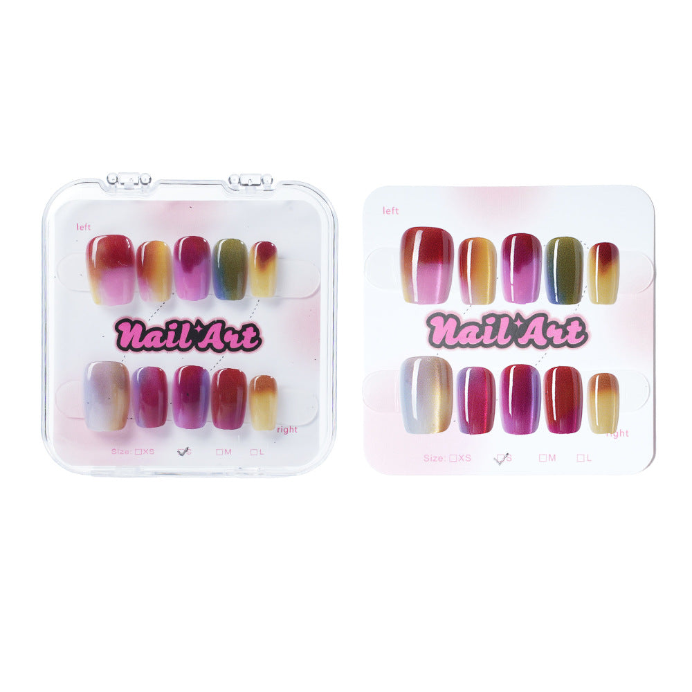 Ombre Gradient Press-On Nail Set Stornfield