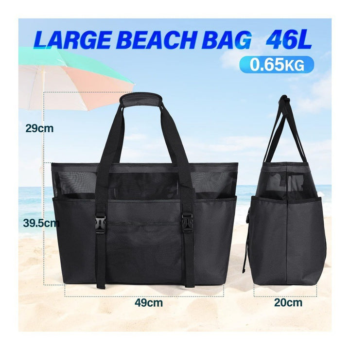 Multifunctional beach bag with compartments Stornfield