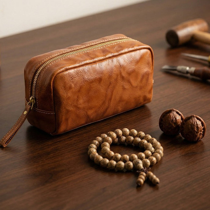 Leather Pencil Case