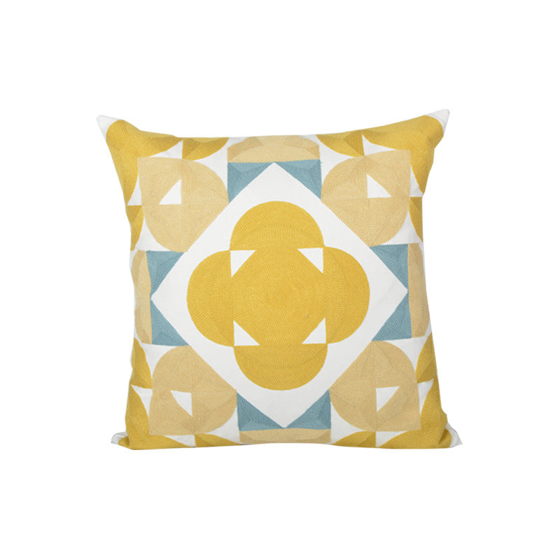 Geometric Pattern Decorative Throw Pillow