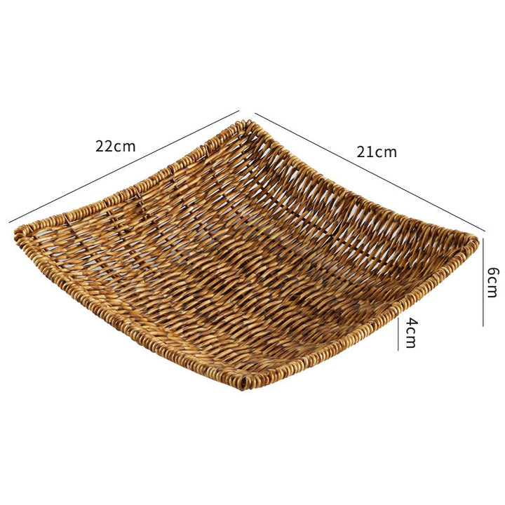 Handwoven Decorative Serving Basket Stornfield