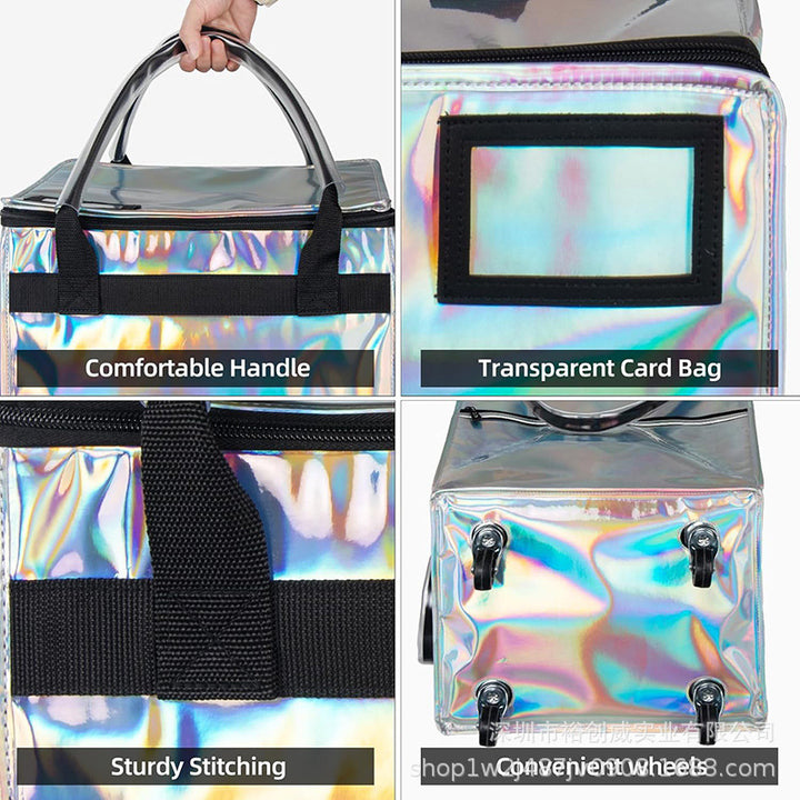 Insulated Rolling Cooler Tote Stornfield