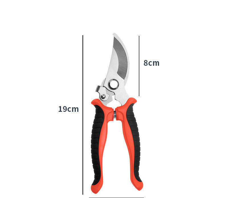 Precision bypass pruning shears with Ergonomic non-slip handles Stornfield