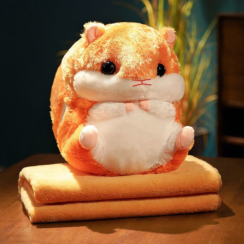 Squirrel-shaped cuddle pillow Stornfield
