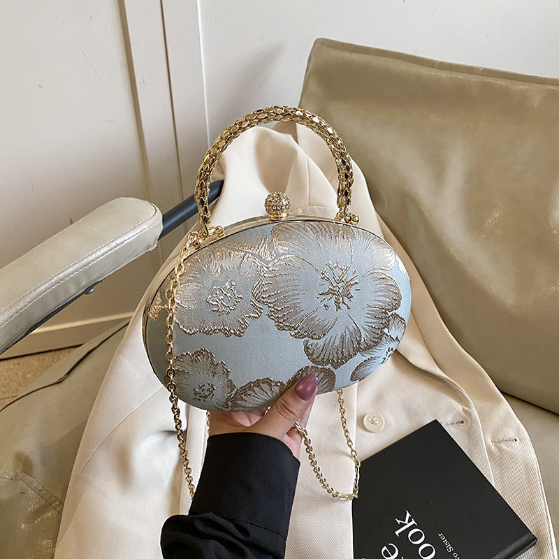 Elegant Floral Evening Clutch Stornfield