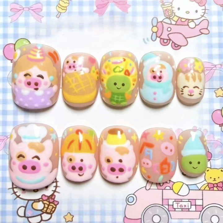Artistic Character Nail Art Set Stornfield