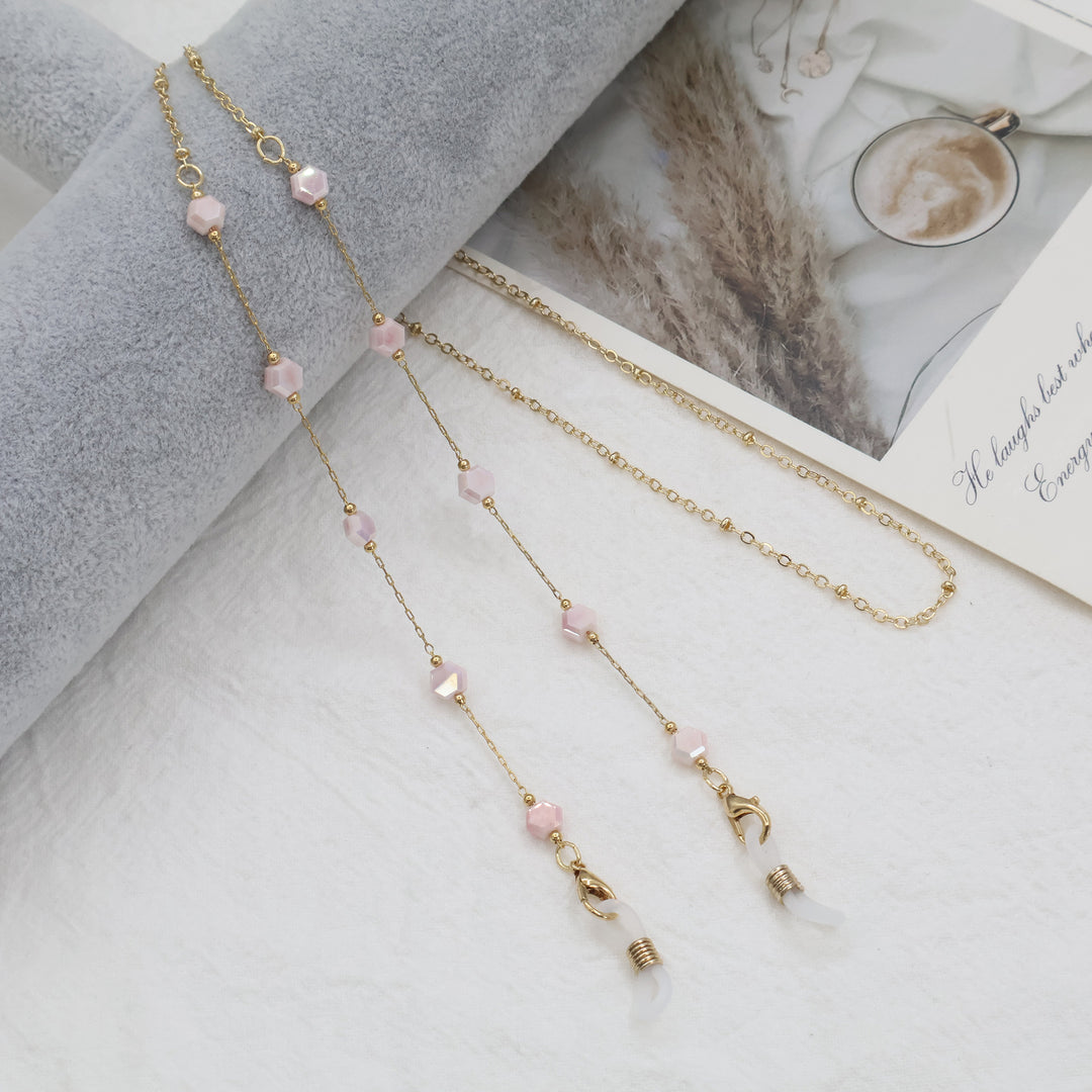 Elegant Gold Chain Necklace with Gemstones Stornfield