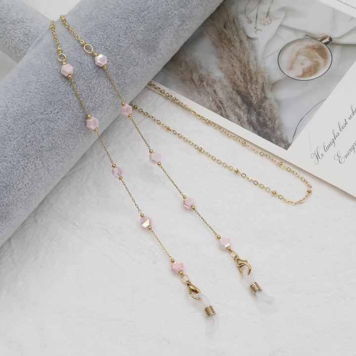 Elegant Gold Chain Necklace with Gemstones Stornfield