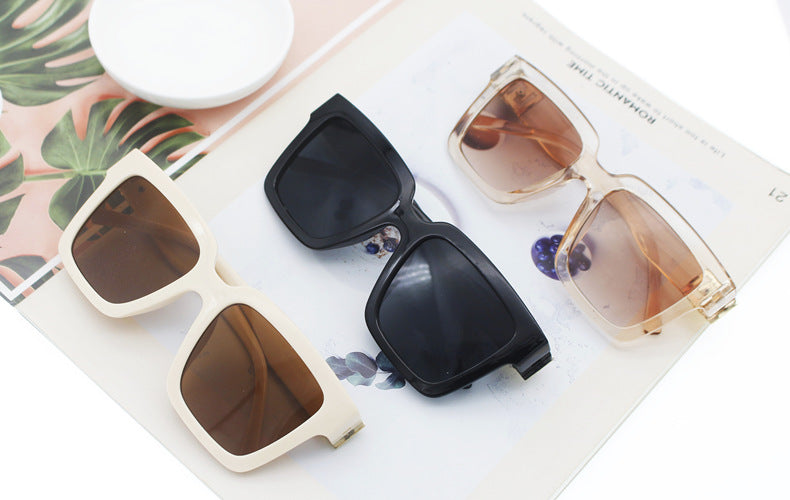 Women's fashionable square sunglasses with high-quality UV protection technology Stornfield
