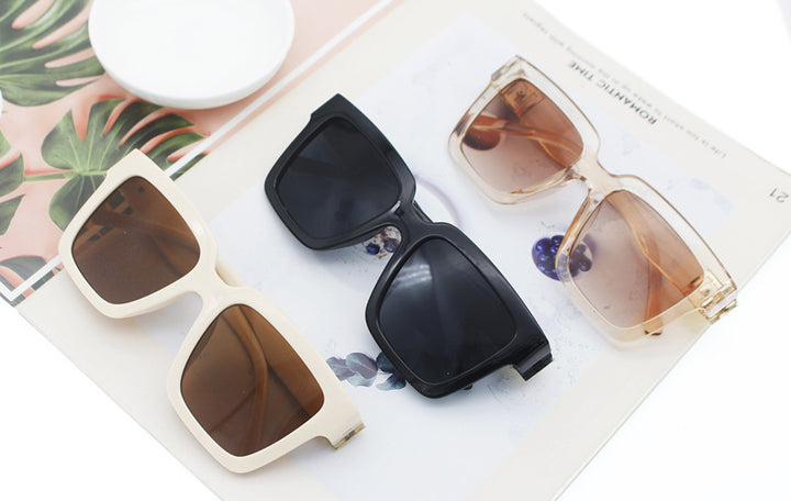 Women's fashionable square sunglasses with high-quality UV protection technology Stornfield