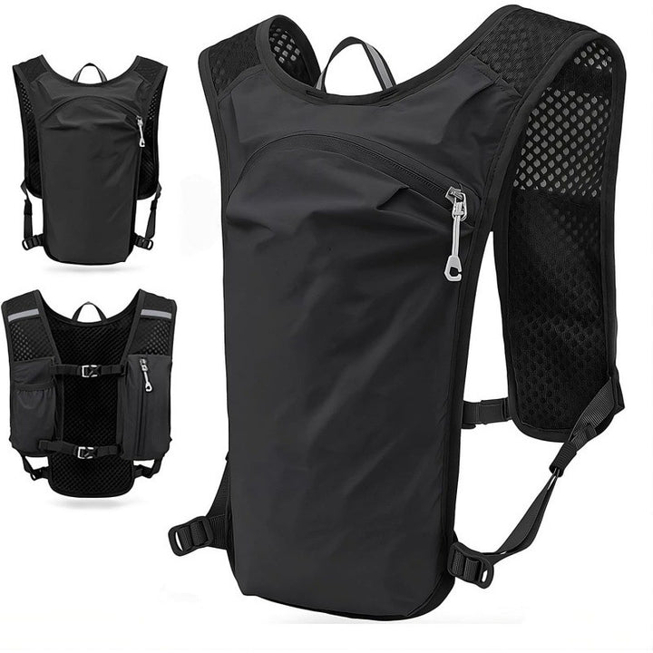 Sporty Hydration Backpack with Breathable Mesh Inserts Stornfield