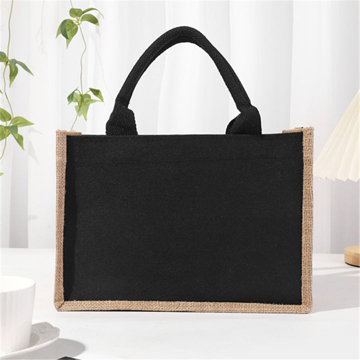 Spacious jute bag with reinforced handles Stornfield