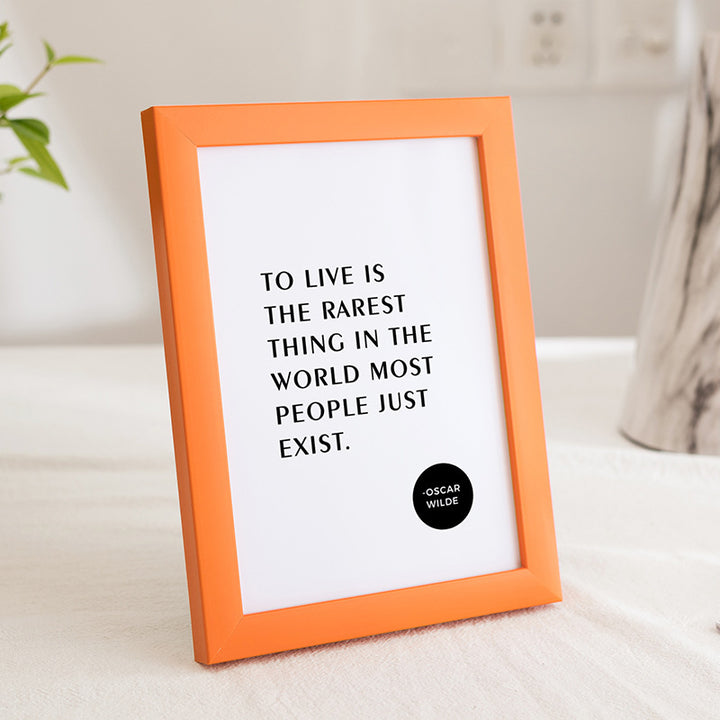 Minimalist Quote Wall Art Frame