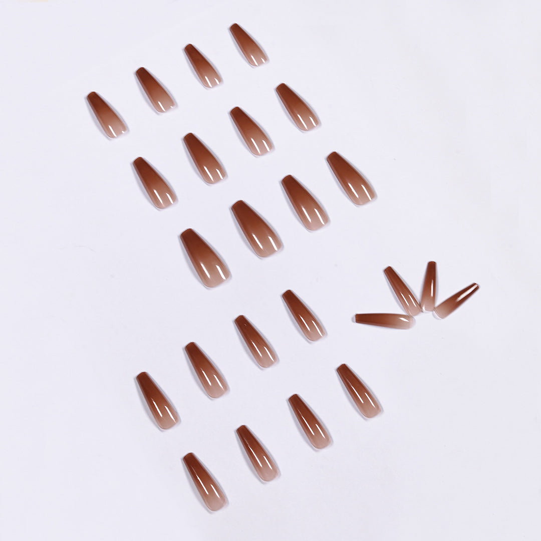 Luxurious artificial nails in modern stiletto design Stornfield