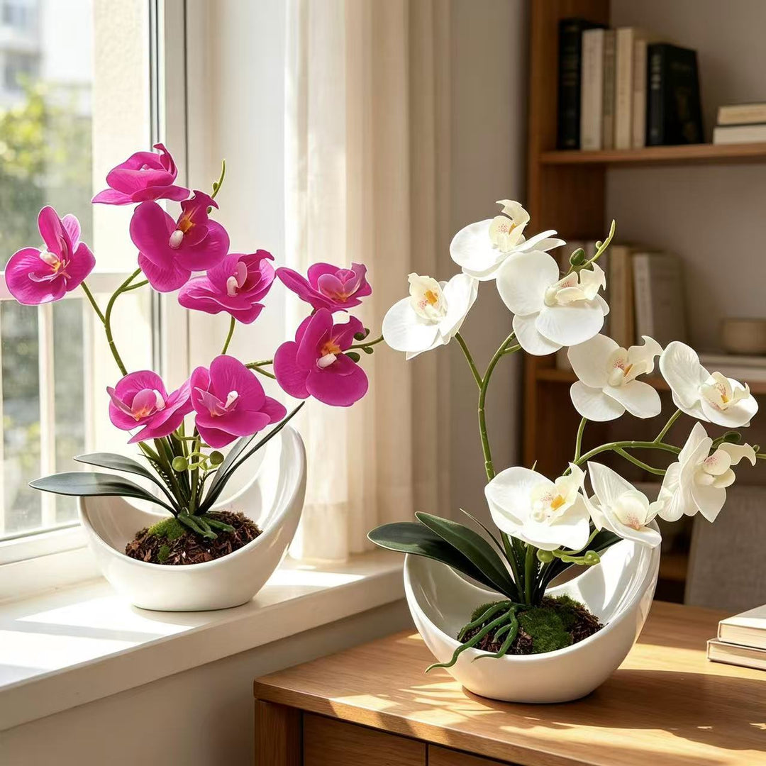Premium Artificial Orchid Plant Arrangement