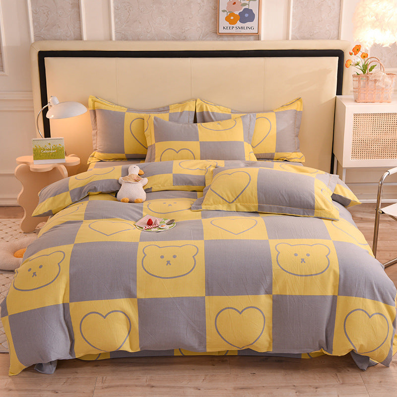 Luxury Striped Bedding Set