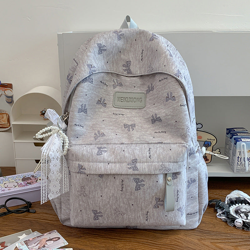 Stylish Butterfly Print Backpack Stornfield