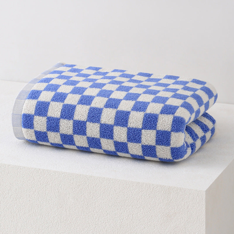 Women Elegant Terry Bath Towel with Striped Pattern Stornfield
