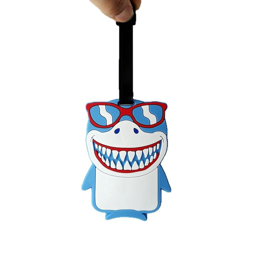 Shark Character Luggage Tag Stornfield
