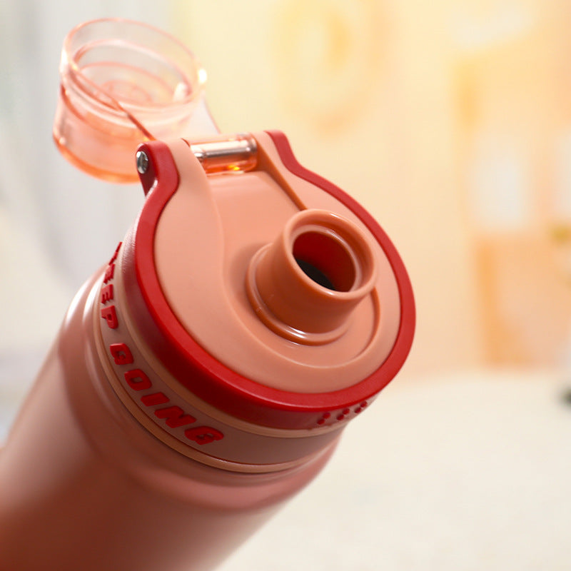 Women's Sports Insulated Drinking Bottle with Practical Flip Lid Stornfield