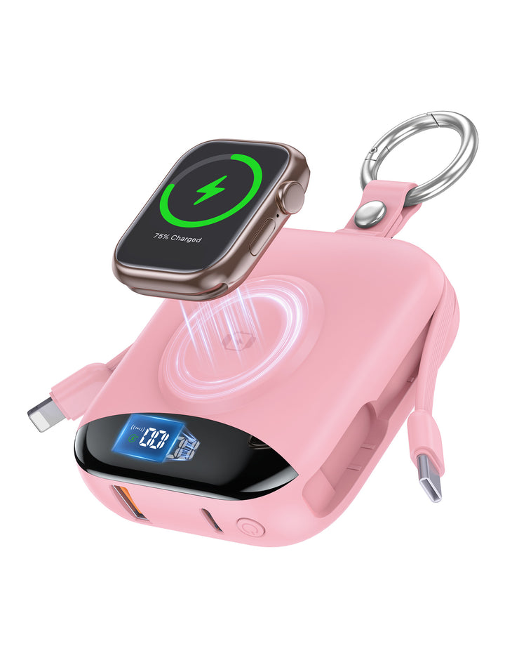 Portable Wireless Power Bank with Integrated LED Display Stornfield