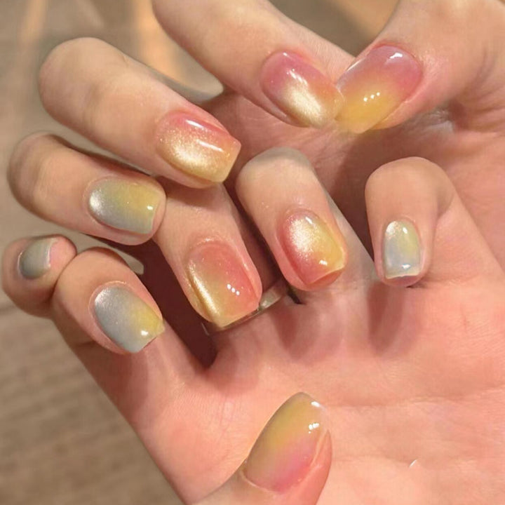 Ombre Effect Press-On Nail Set Stornfield