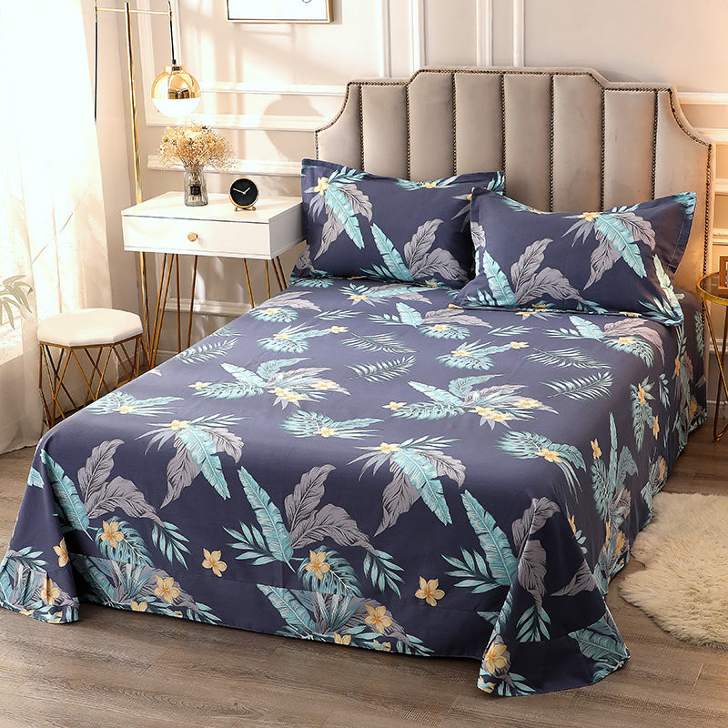Floral Patterned Bed Cover Set