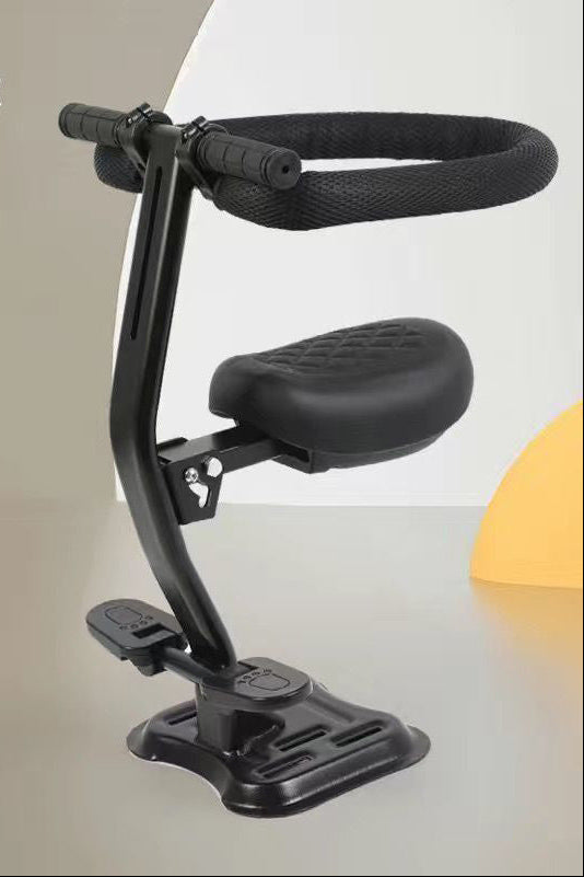 foldable scooter safety seat with padded circular guardrail Stornfield