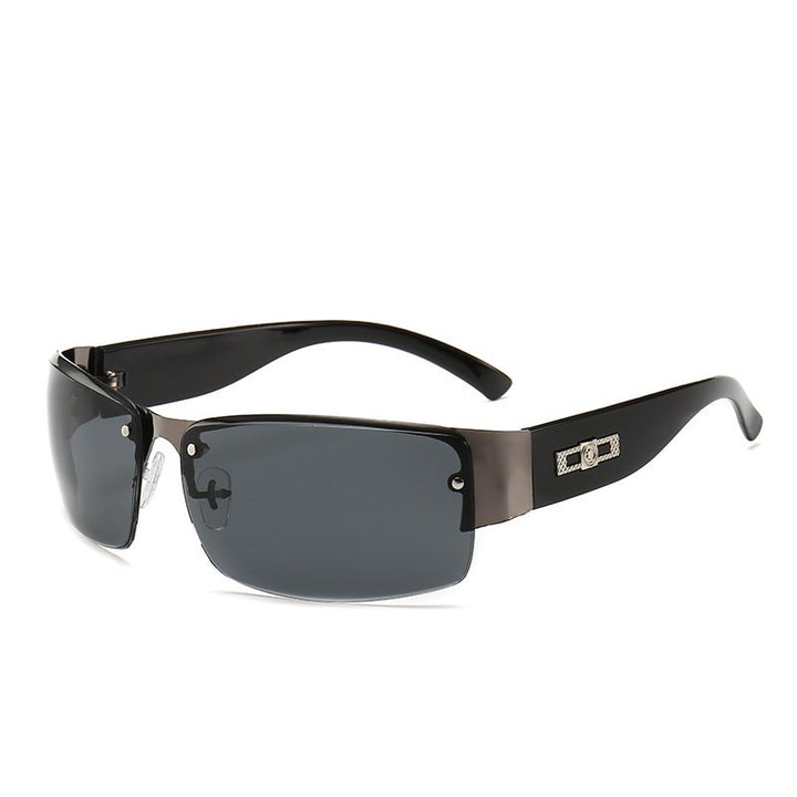 Ladies sporty sunglasses with wide frame and gradient lenses Stornfield