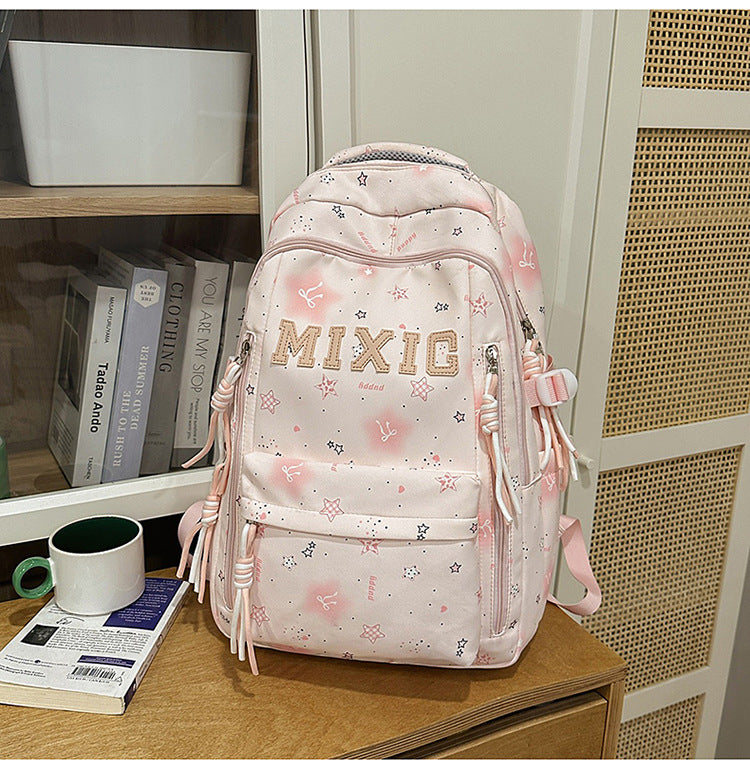 Trendy Illustrated Graphic Backpack Stornfield