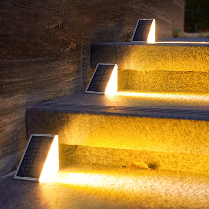Eco-friendly solar stair lights for outdoor safety | Stornfield