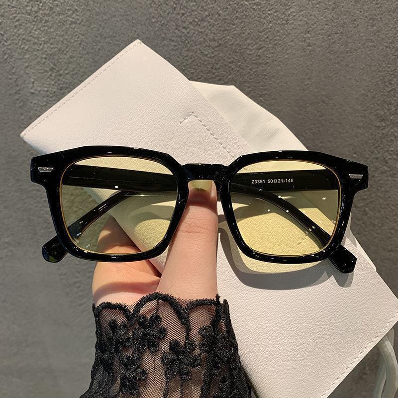Transparent Frame Square Sunglasses Stornfield