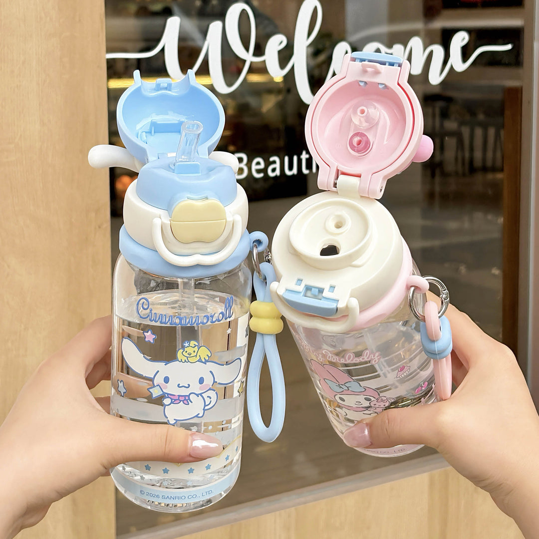 Ladies water bottle with interactive lid and cute Pochacco design Stornfield