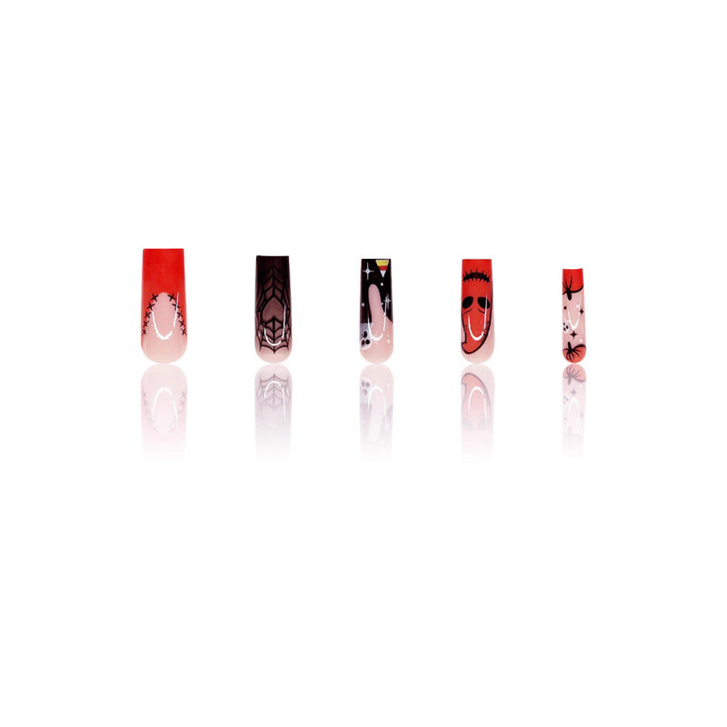 Halloween-Themed Press-On Nail Extensions Stornfield