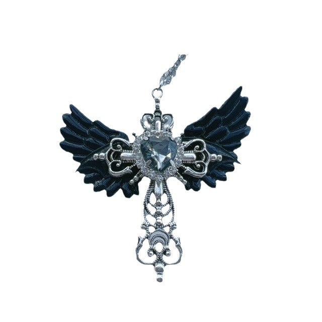 Angel Wing Heart Pendant Necklace Stornfield